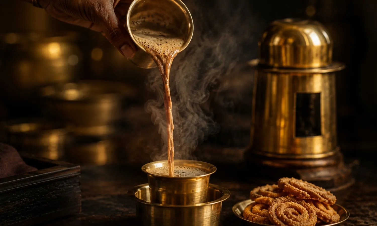 South Indian filter coffee