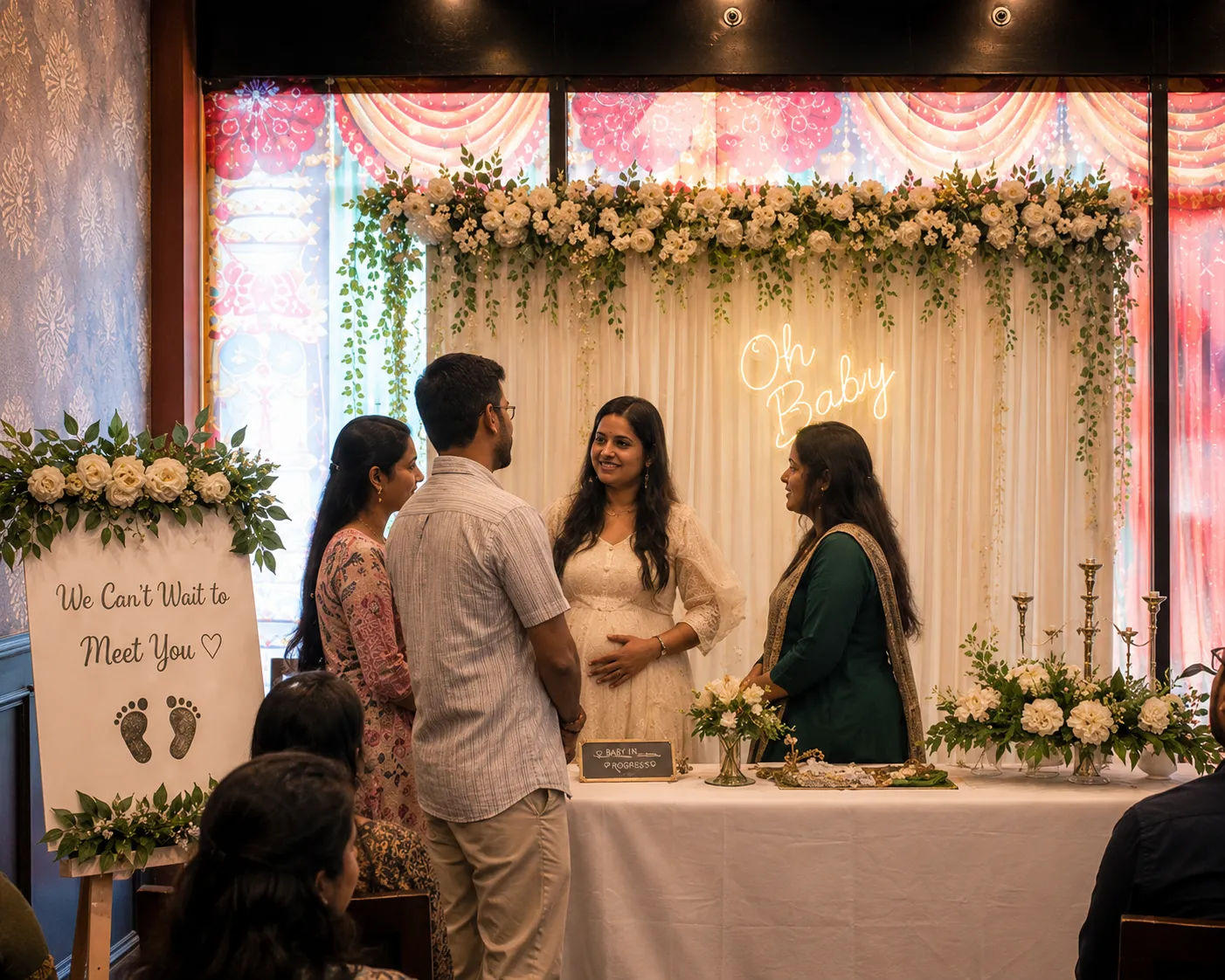 Private event hall at Sangeetha Restaurant