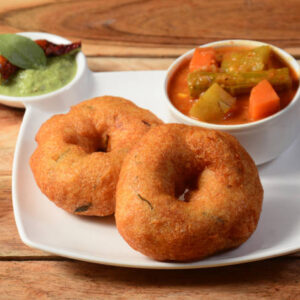 Sambar vada (2pcs)